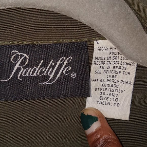 Radcliffe Olive green 3 piece looking romper - Picture 4 of 9